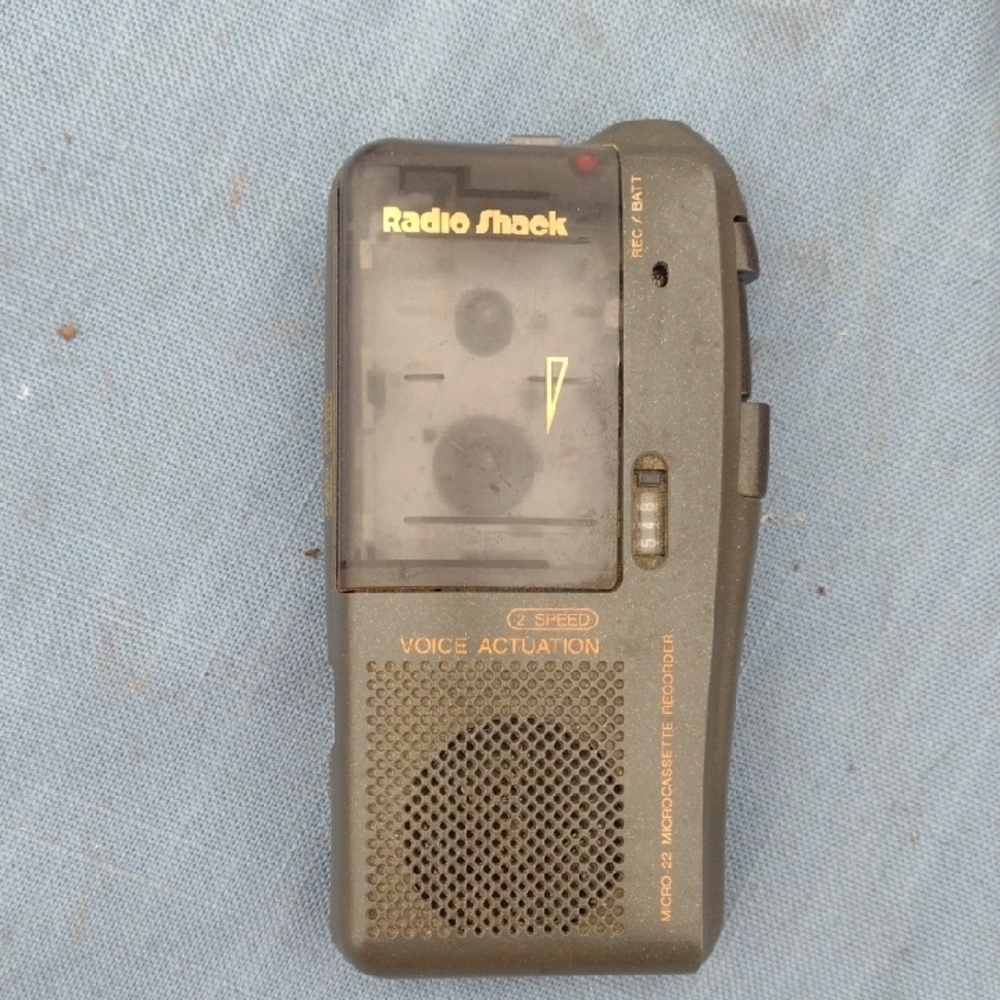 Gray Voice Recorder